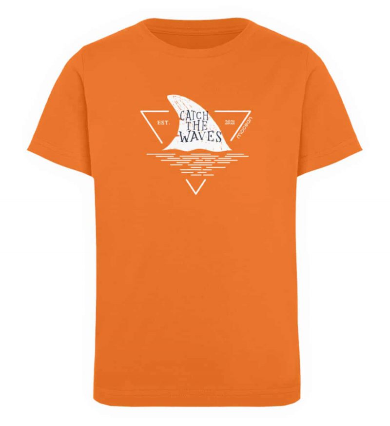 Catch - Kinder Organic T-Shirt - bright orange