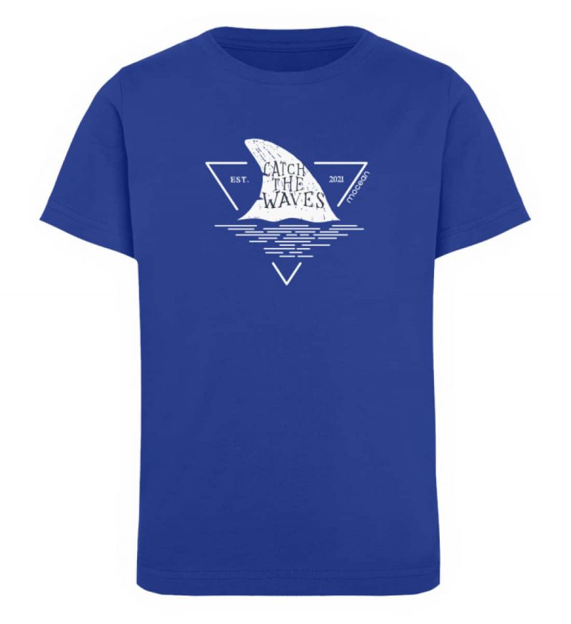 Catch - Kinder Organic T-Shirt - royal blue