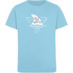 Catch – Kinder Organic T-Shirt – sky blue