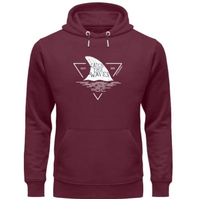 Catch- Premium Unisex Bio Hoodie - burgundy