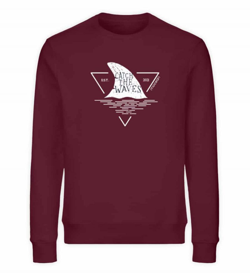 Catch - Unisex Bio Sweater - burgundy