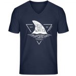 Catch – Unisex Bio V T-Shirt – french navy