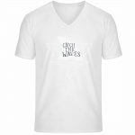 Catch – Unisex Bio V T-Shirt – white