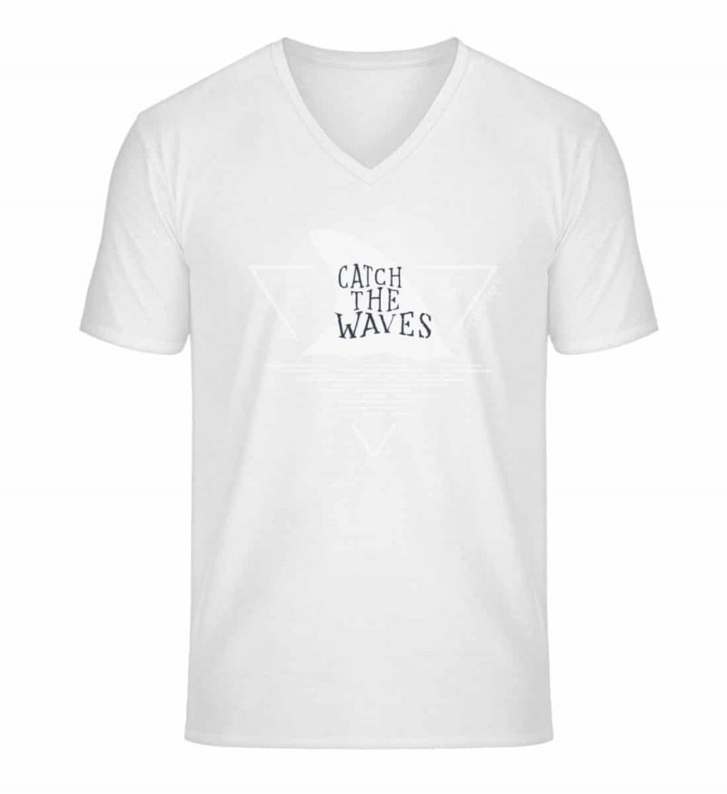 Catch - Unisex Bio V T-Shirt - white