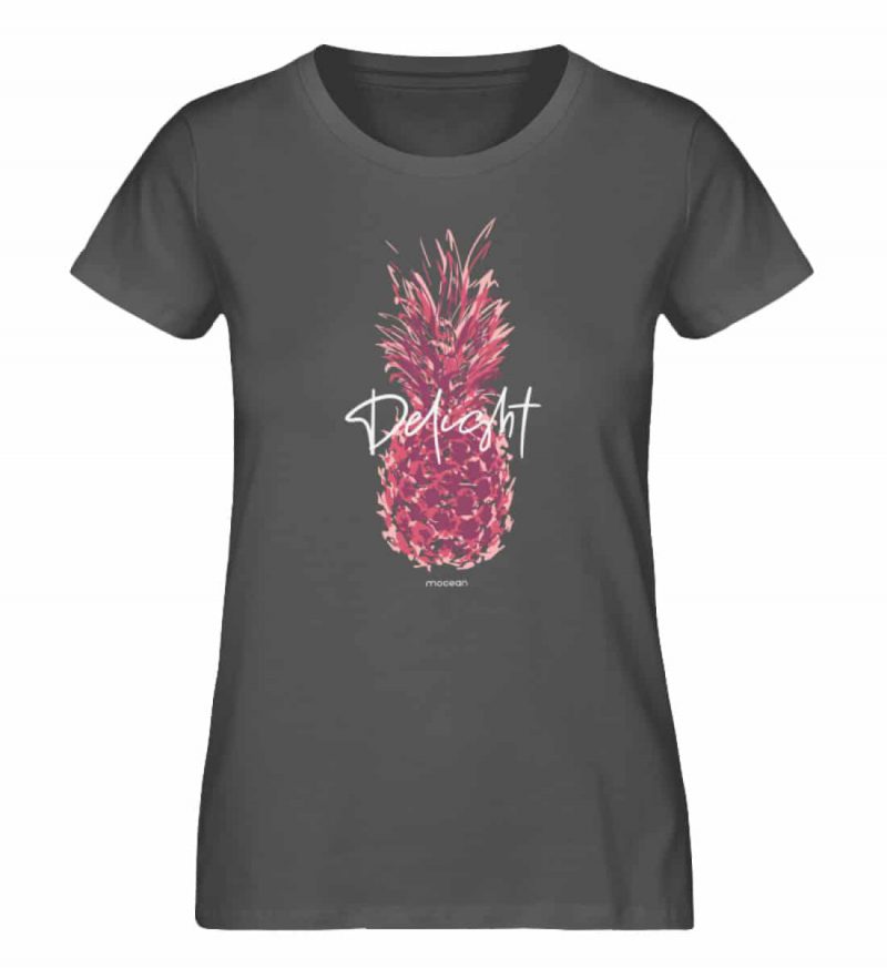 Delight - Damen Premium Bio T-Shirt - anthracite