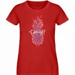 Delight – Damen Premium Bio T-Shirt – red