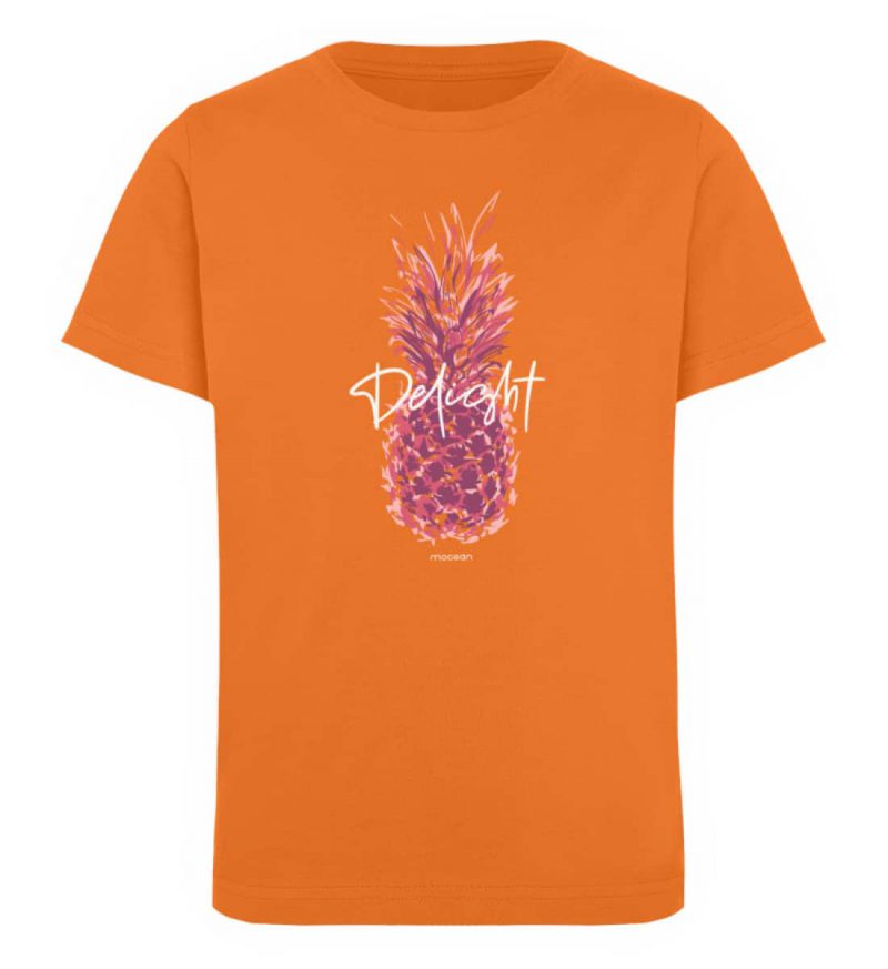 Delight - Kinder Organic T-Shirt - bright orange