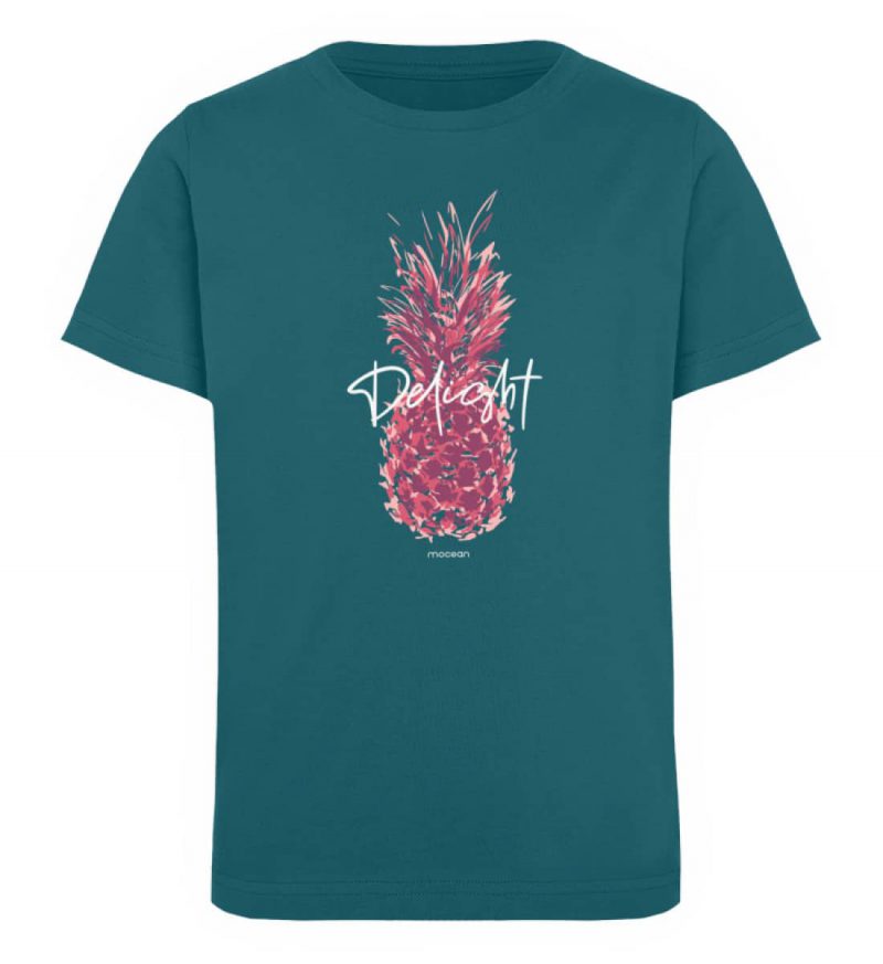 Delight - Kinder Organic T-Shirt - ocean depth