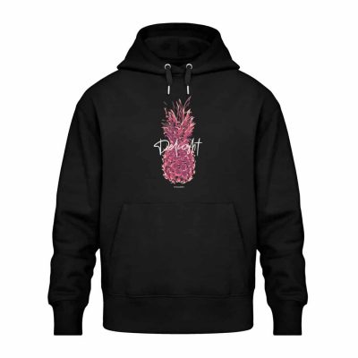 Delight - Relaxed Bio Hoodie - black