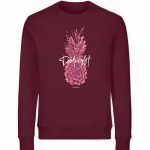 Delight – Unisex Bio Sweater – burgundy