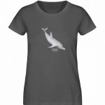 Dolphin – Damen Premium Bio T-Shirt – anthracite