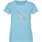 Dolphin - Damen Premium Bio T-Shirt - sky blue