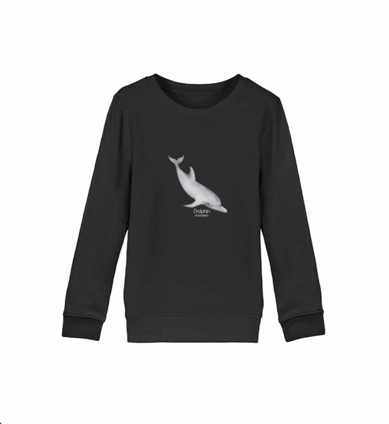Dolphin - Kinder Bio Sweater - black