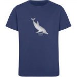 Dolphin – Kinder Organic T-Shirt – french navy