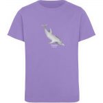 Dolphin – Kinder Organic T-Shirt – lavender dawn