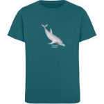Dolphin – Kinder Organic T-Shirt – ocean depth