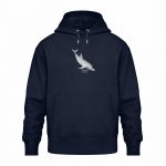 Dolphin – Relaxed Bio Hoodie – blue