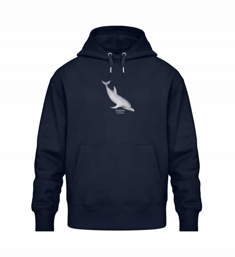 Dolphin - Relaxed Bio Hoodie - blue