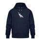 Dolphin - Relaxed Bio Hoodie - blue
