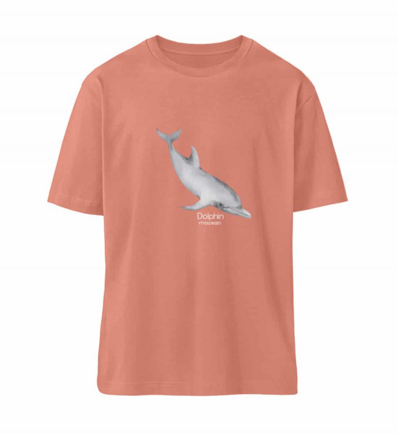 Dolphin - Relaxed Bio T-Shirt - rose clay