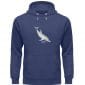 Dolphin - Premium Unisex Bio Hoodie - navy blue