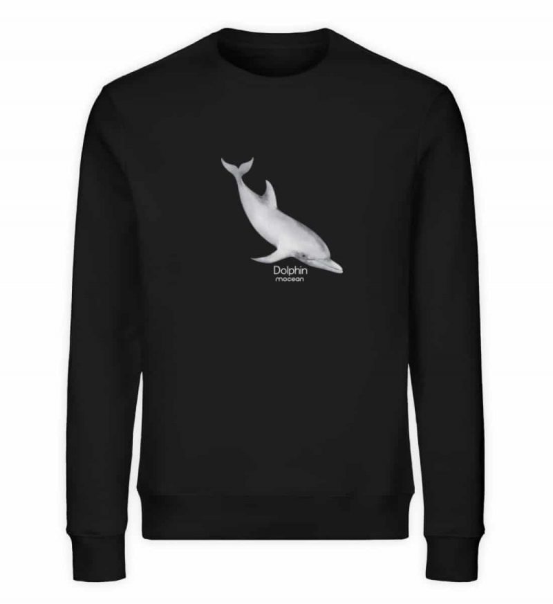 Dolphin - Unisex Bio Sweater - black
