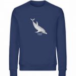 Dolphin – Unisex Bio Sweater – navy blue