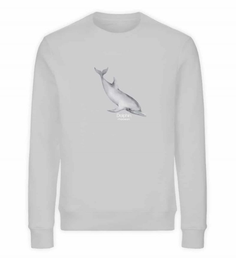 Dolphin - Unisex Bio Sweater - heathergrey