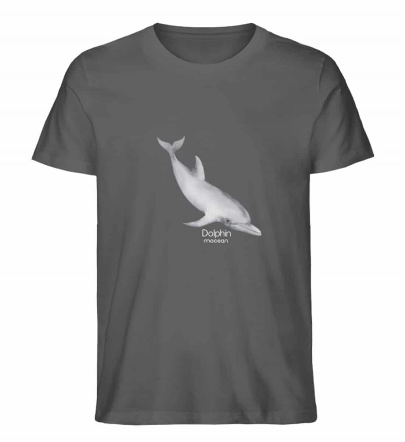 Dolphin - Unisex Bio T-Shirt - anthracite