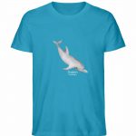 Dolphin – Unisex Bio T-Shirt – azure