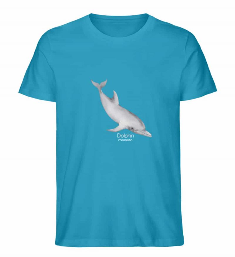 Dolphin - Unisex Bio T-Shirt - azure