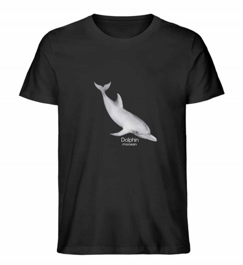 Dolphin - Unisex Bio T-Shirt - black