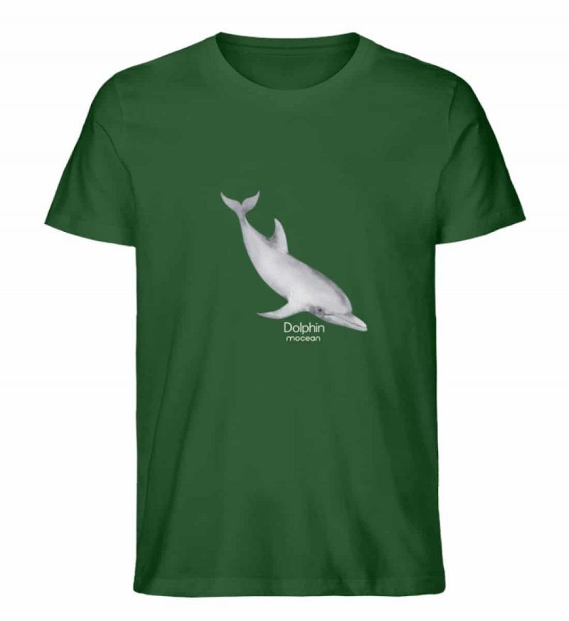 Dolphin - Unisex Bio T-Shirt - bottle green