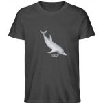 Dolphin – Unisex Bio T-Shirt – dark heather grey
