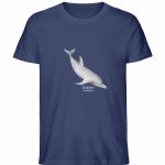 Dolphin – Unisex Bio T-Shirt – french navy