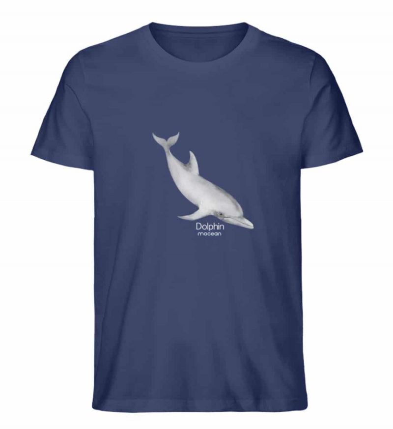 Dolphin - Unisex Bio T-Shirt - french navy