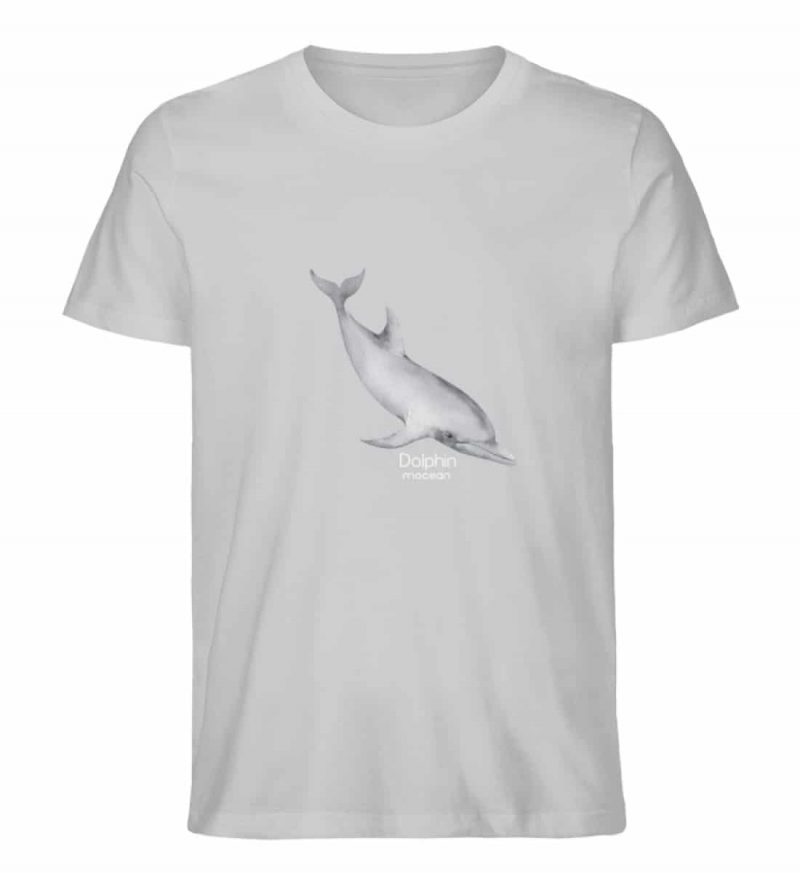 Dolphin - Unisex Bio T-Shirt - heather grey