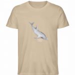 Dolphin – Unisex Bio T-Shirt – heather sand
