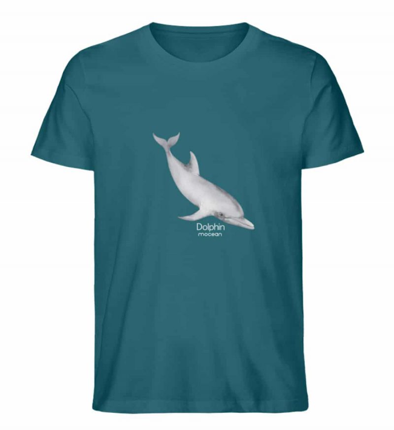 Dolphin - Unisex Bio T-Shirt - ocean depth