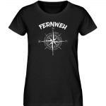 Fernweh – Damen Premium Bio T-Shirt – black