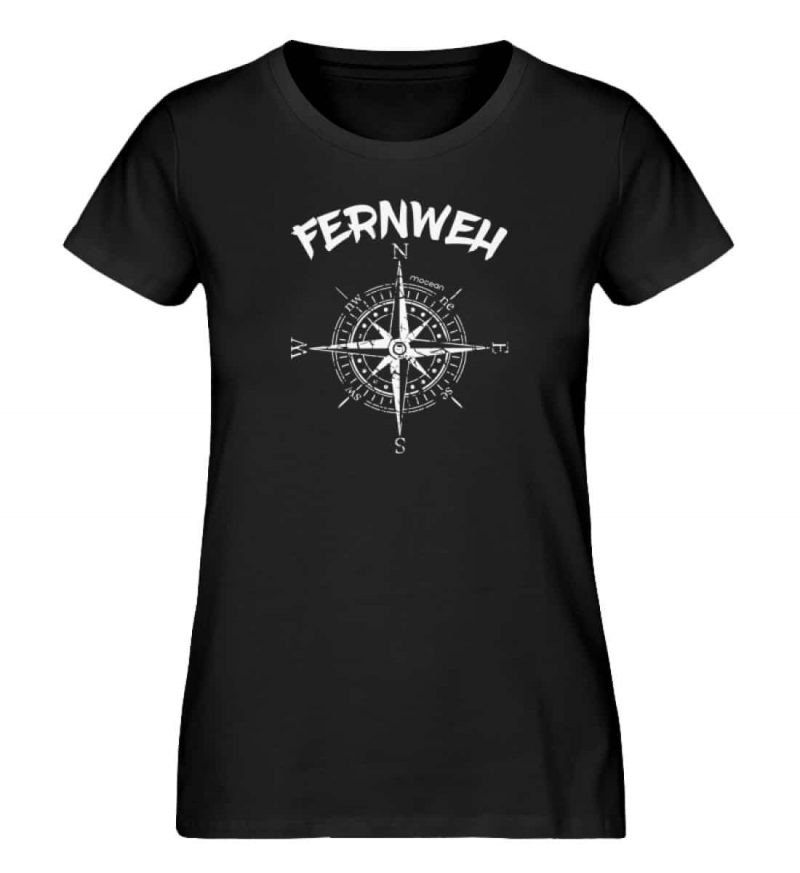 Fernweh - Damen Premium Bio T-Shirt - black