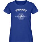 Fernweh – Damen Premium Bio T-Shirt – royal blue
