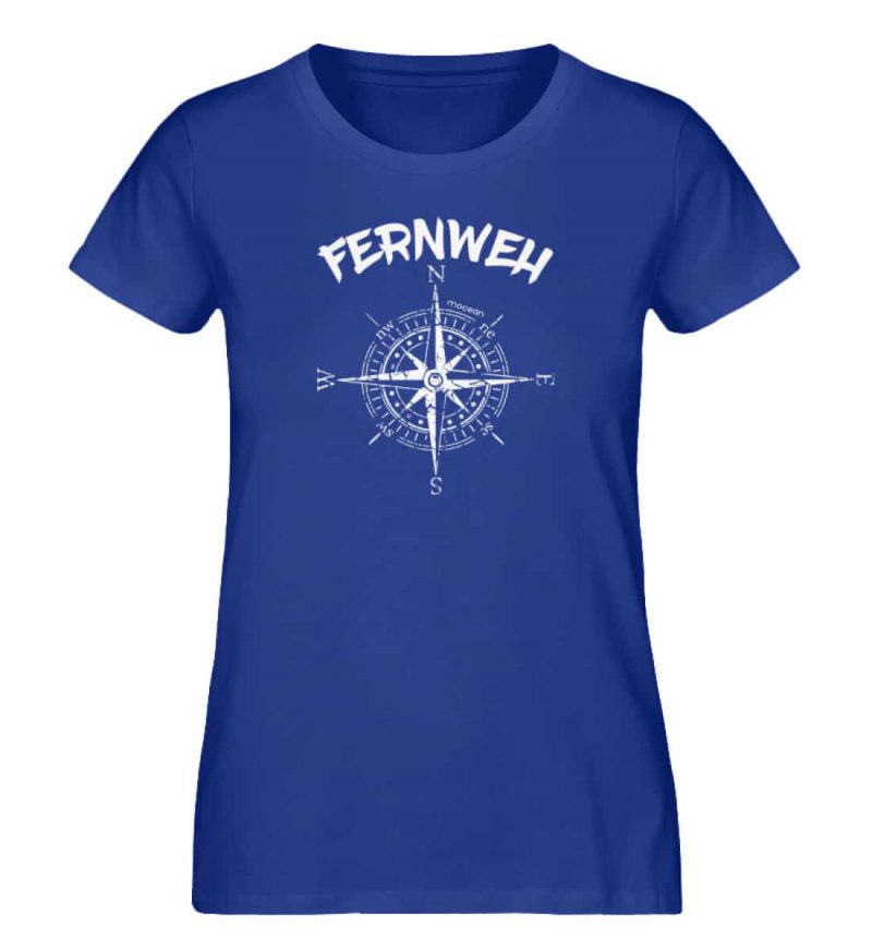 Fernweh - Damen Premium Bio T-Shirt - royal blue