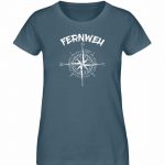 Fernweh – Damen Premium Bio T-Shirt – stargazer
