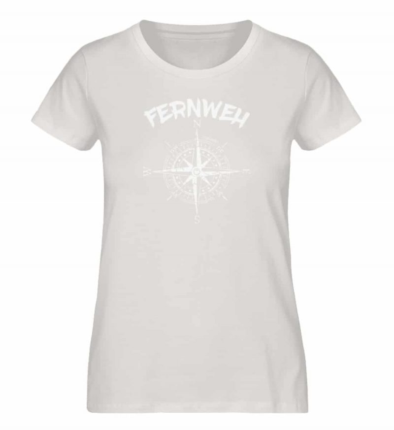 Fernweh - Damen Premium Bio T-Shirt - vintage white
