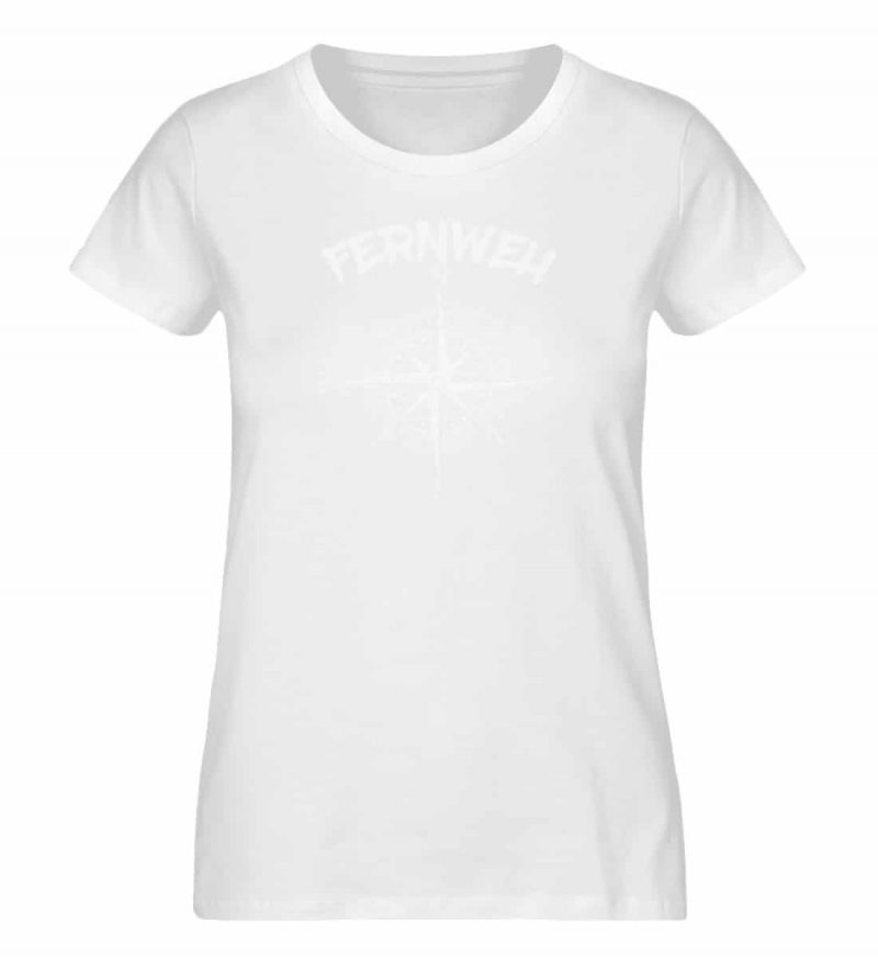 Fernweh - Damen Premium Bio T-Shirt - white