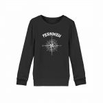 Fernweh – Kinder Bio Sweater – black