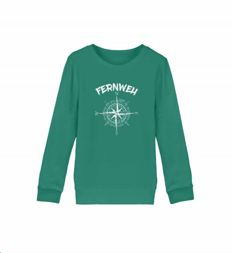 Fernweh - Kinder Bio Sweater - green