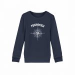 Fernweh – Kinder Bio Sweater – navy