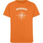 Fernweh – Kinder Organic T-Shirt – bright orange